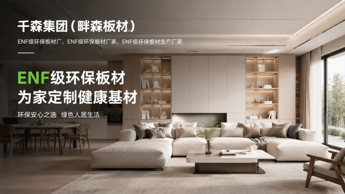 阜新为全屋定制提供环保板材方案